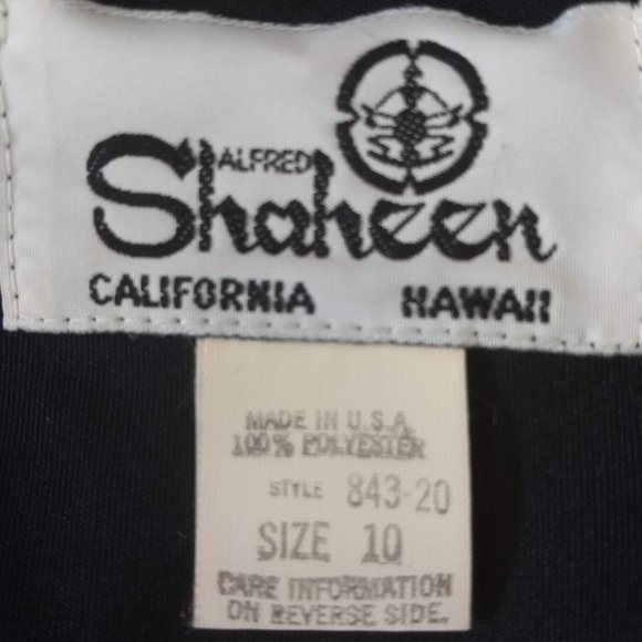 Vintage 80s Asian Alfred Shaheen  evening dress  NWOT 🎈HOST PICK x2🎈 - Picture 13 of 14